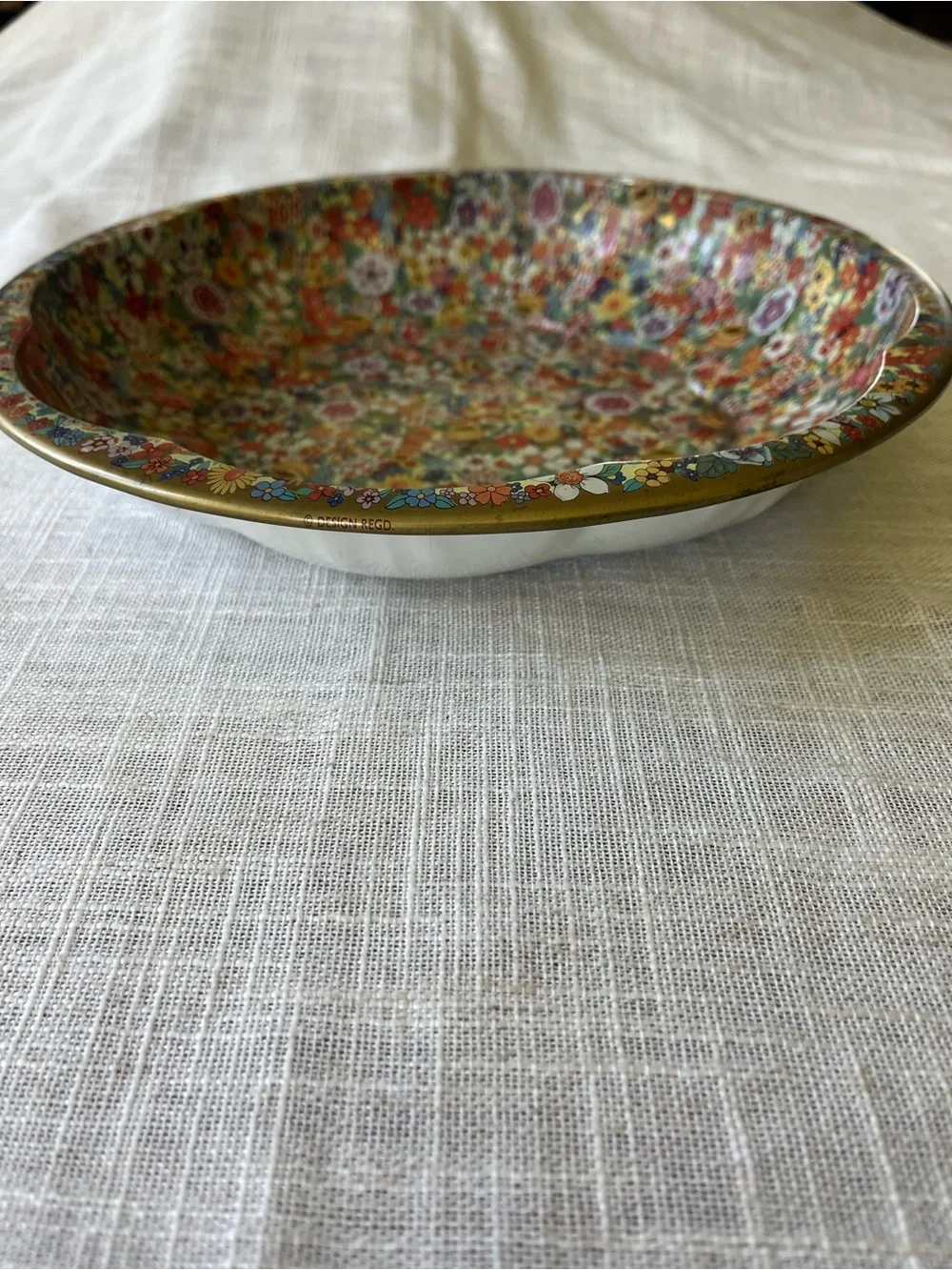 Vtg Daher Tin Tray 70s